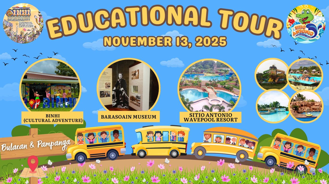 Educational tour announcement for November 2025
