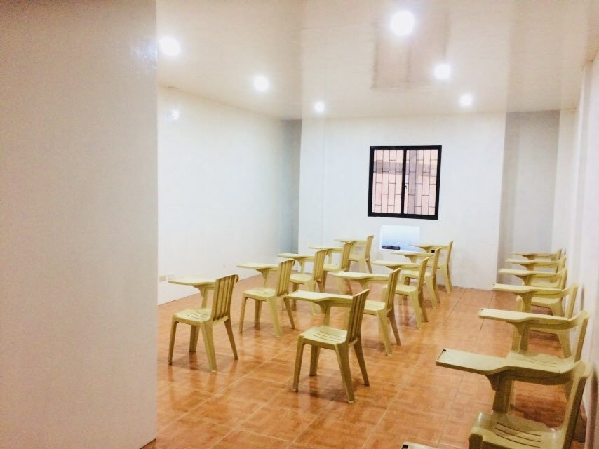 Classroom set up for a full class group